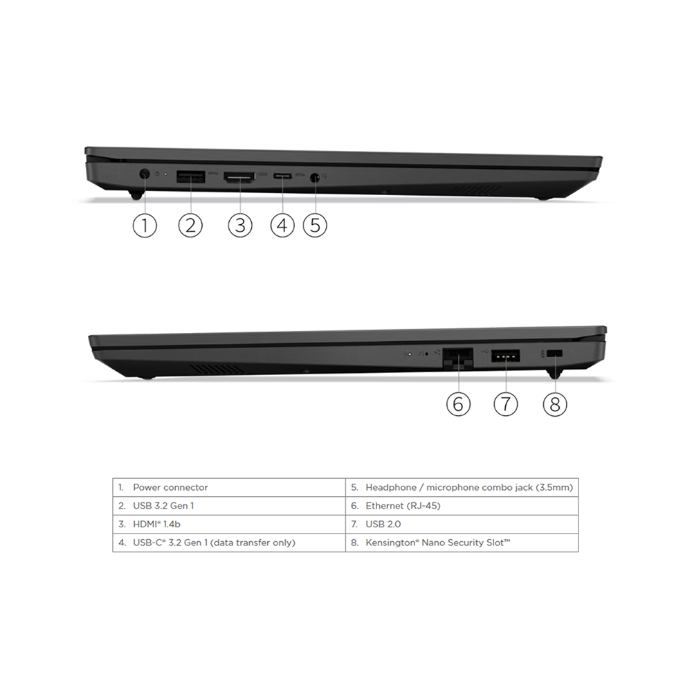 •Notebook NUOVO Lenovo • AMD RyzenTM 5 7520U • 8 GB RAM • 256GB SSD • SIstema Operativo e LIBRE OFFICE • Tavoletta Grafica e Mouse