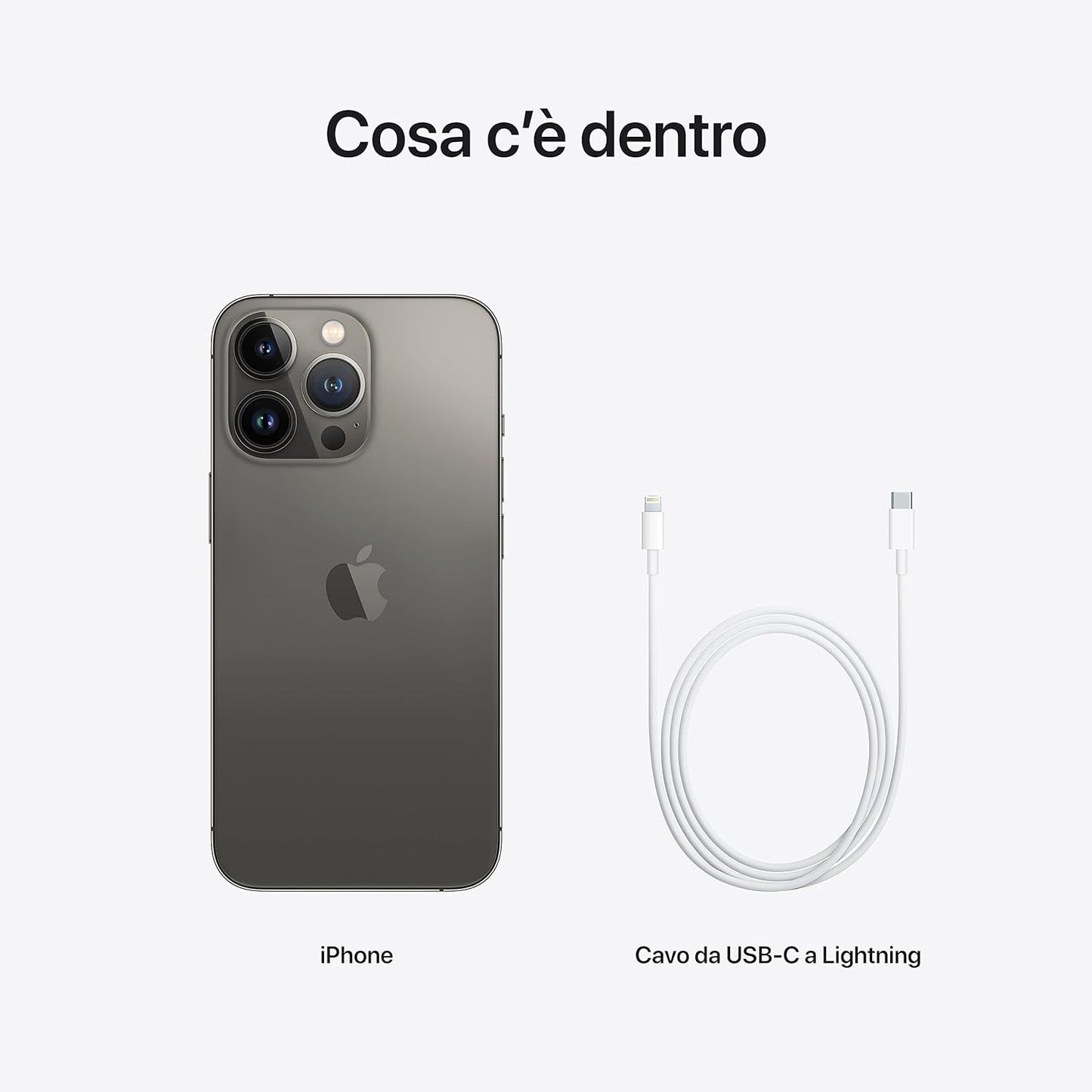 Apple iPhone 13 Pro (128 GB) RICONDIZIONATO GRADO A + con COVER E PELLICOLA IN OMAGGIO