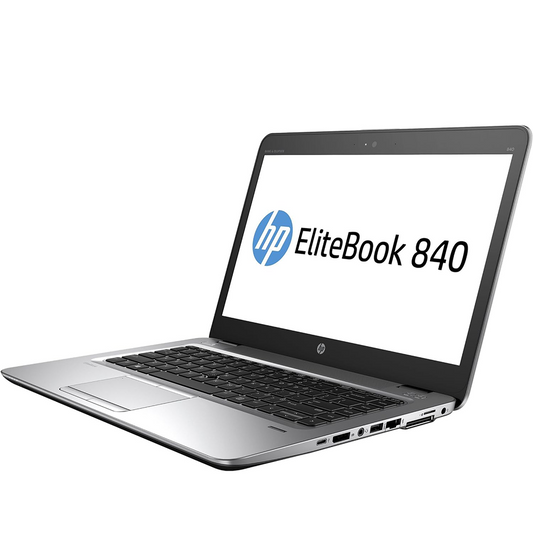 HP EliteBook 840 (ricondizionato GRADO B), CPU intel i5-6200U display 14" Argento ram 8Gb SSD 256Gb Windows 10, Computer portatile con libre office