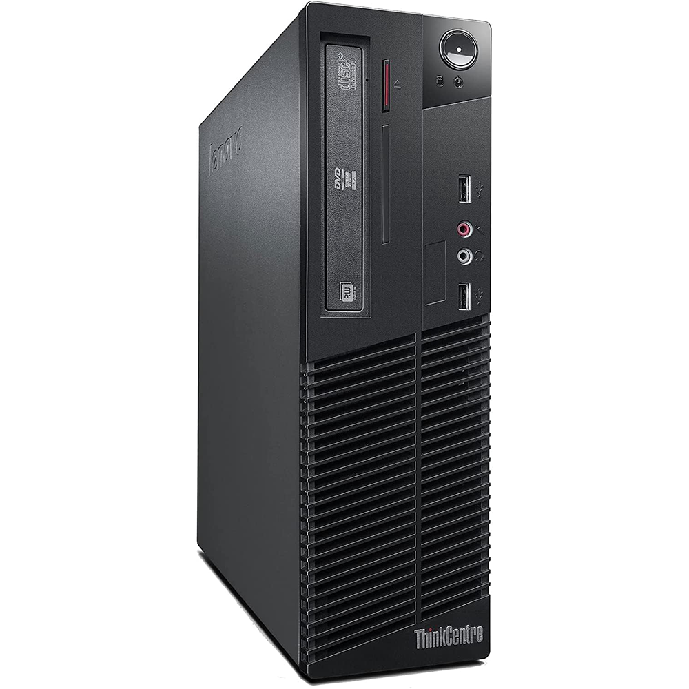 Lenovo ThinkCentre M73 SFF PC Computer Fisso SFF Desktop (Ricondizionato) CPU Intel i5-4430S, Ram 8GB DDR3, SSD 240GB, VGA DP, Windows 10 Pro