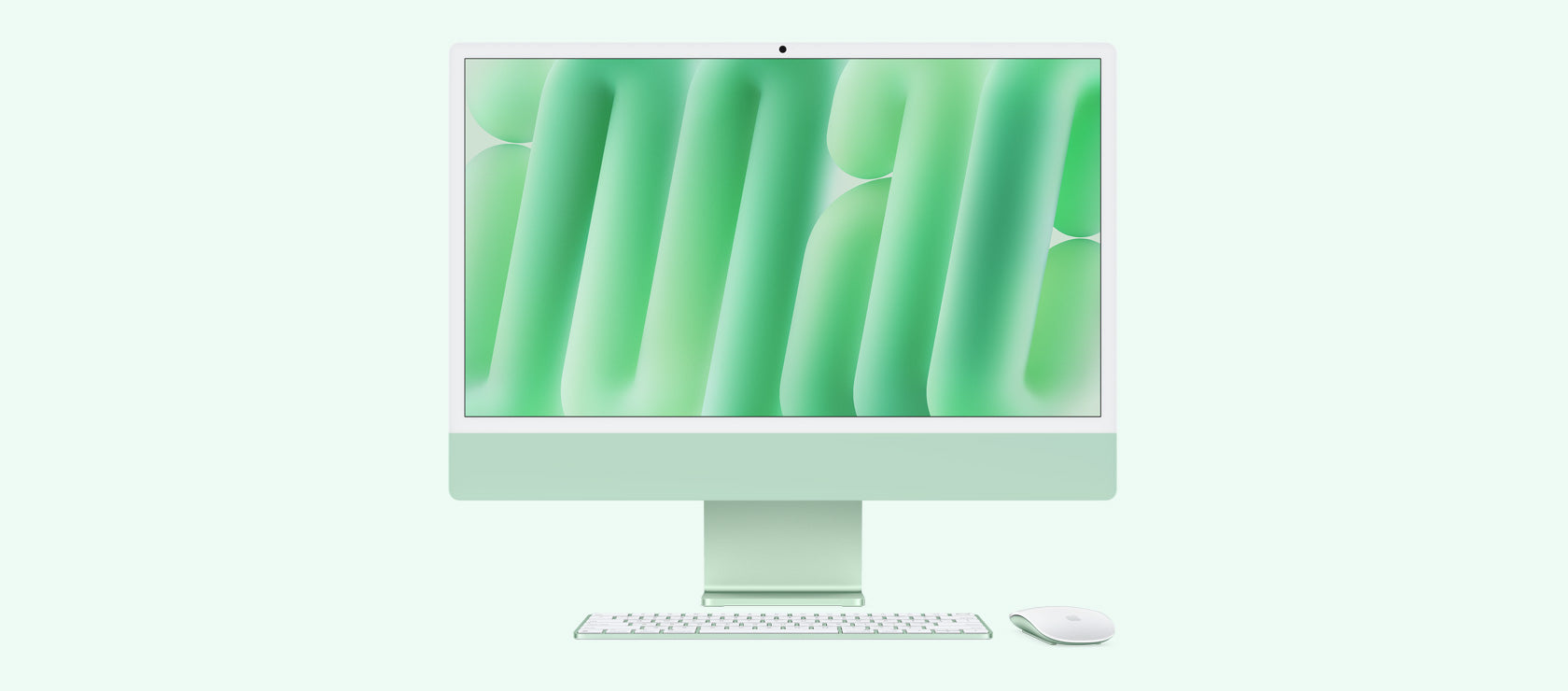 APPLE iMac 24'', Chip M4, 8 CPU 8 GPU, 16GB, 256GB Verde - immagine prodotto Verde
