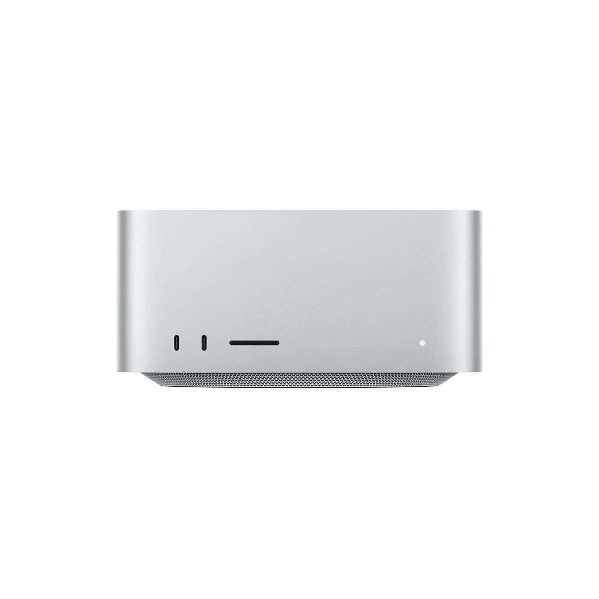 Apple Mac Studio M4 Max argento vista frontale